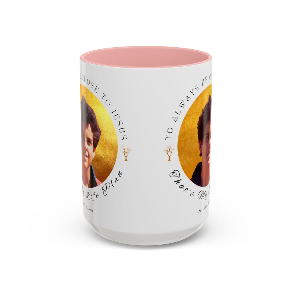 St. Carlo Acutis Commemorative Canonisation Tribute Accent Coffee Mug