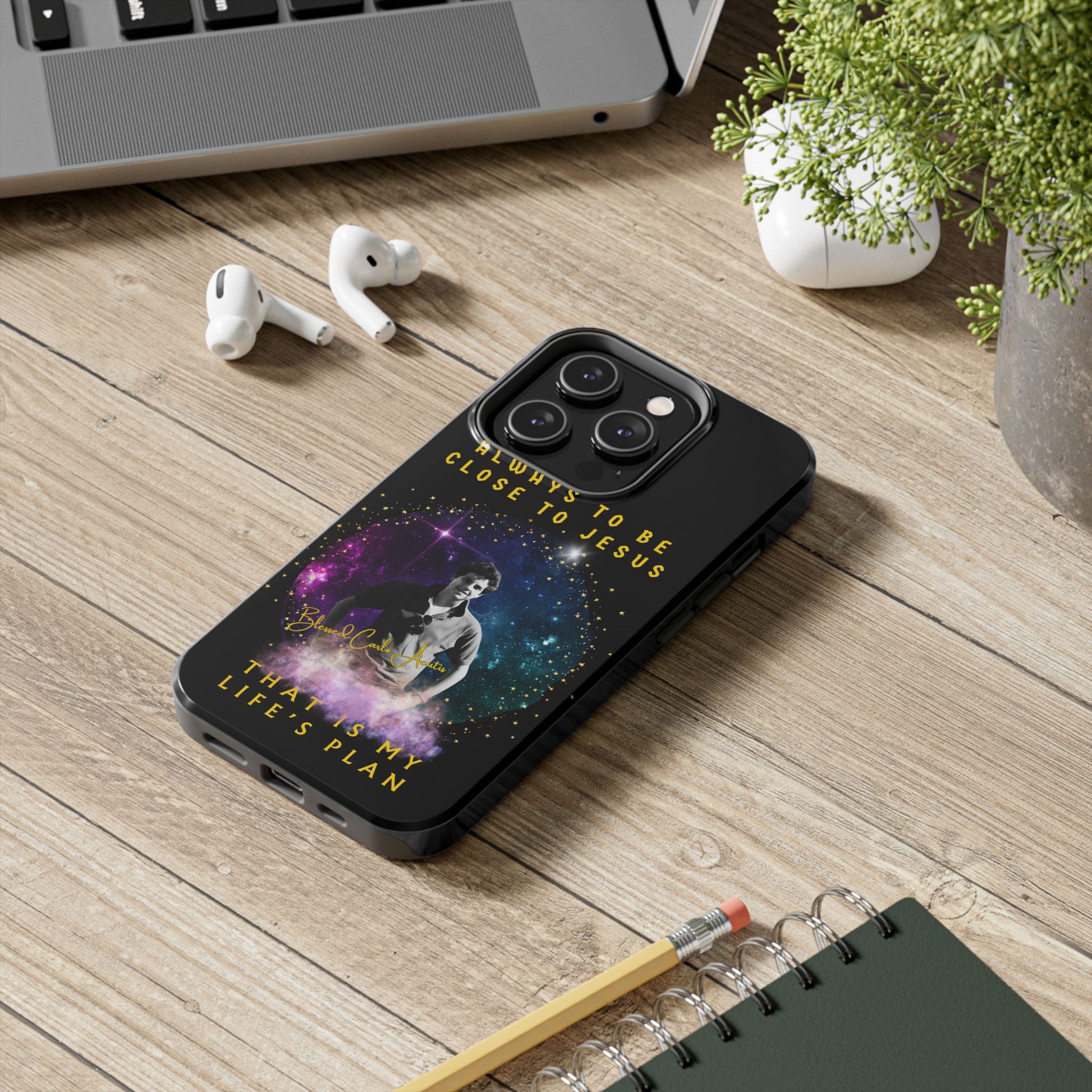 Blessed Carlo Acutis Tough Phone Cases -iPhone and Samsung