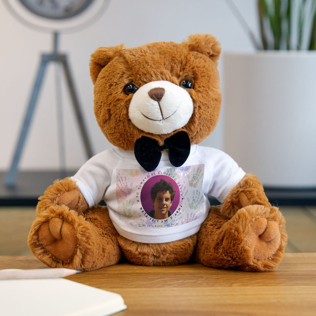 St. Carlo Acutis Teddy Bear