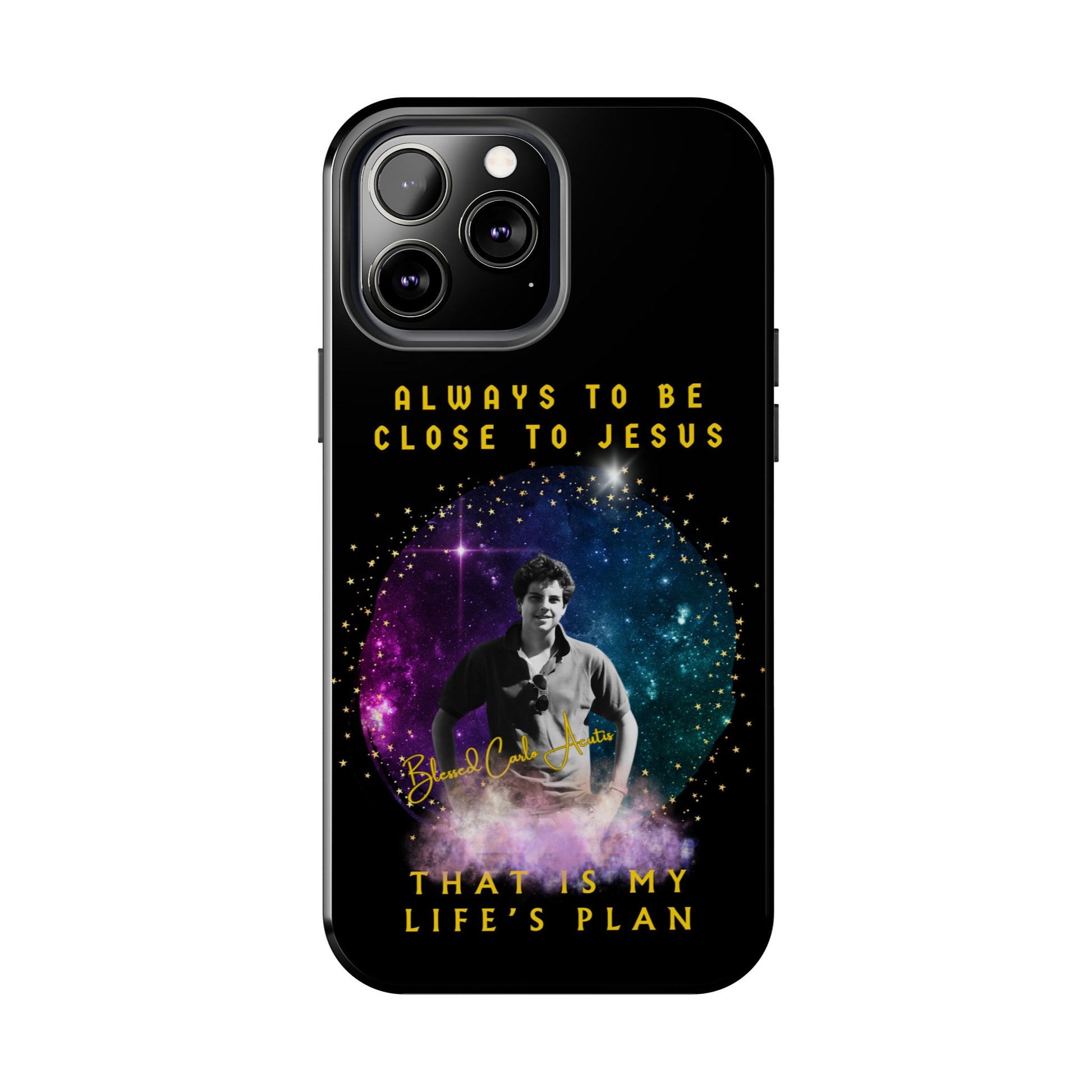 Blessed Carlo Acutis Tough Phone Cases -iPhone and Samsung