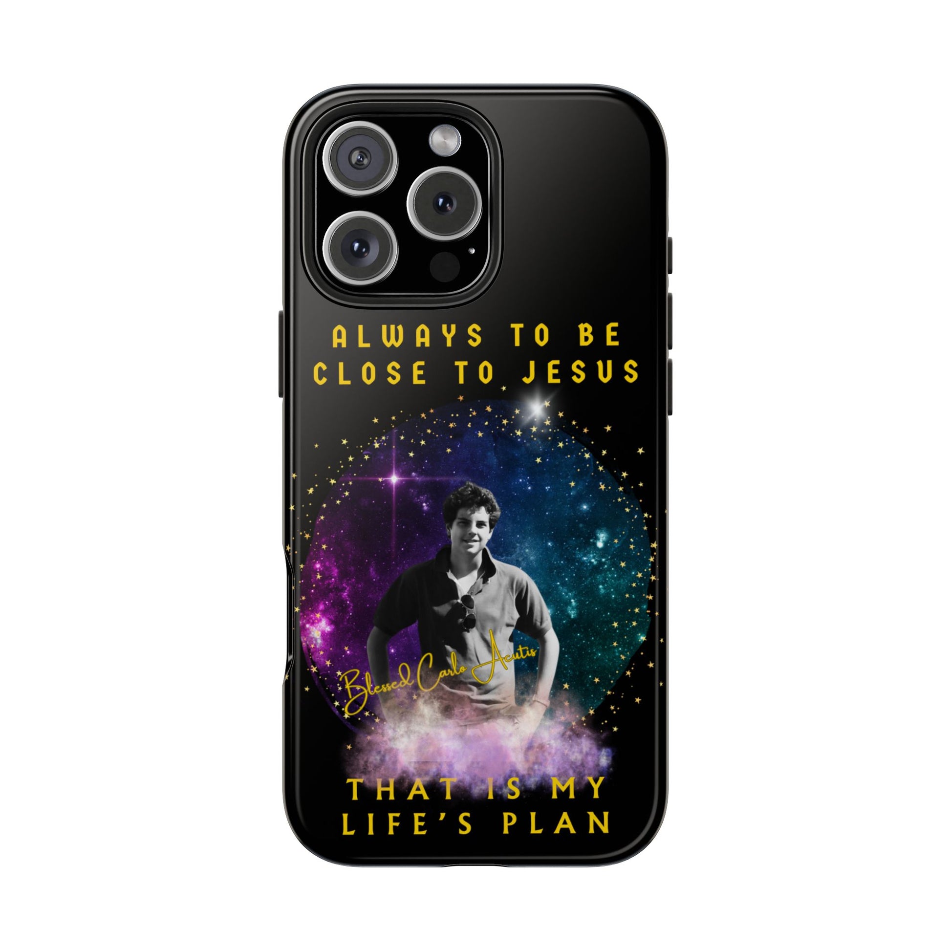 Blessed Carlo Acutis Tough Phone Cases -iPhone and Samsung